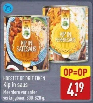 Aanbieding: Kip in saus