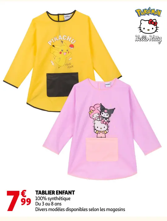 Promotie: Tablier enfant