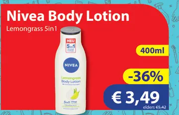 Aanbieding: Nivea Body Lotion