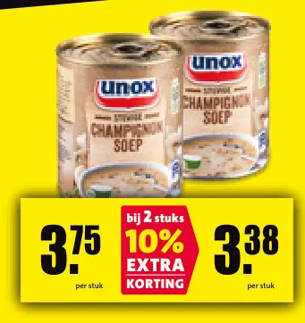 Aanbieding: Champignon soep