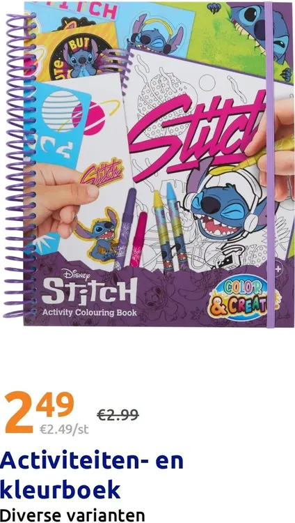 Promotie: Activiteiten- en kleurboek