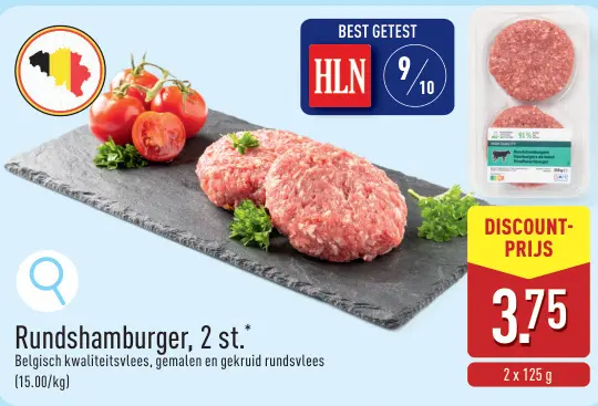 Promotie: Rundshamburger