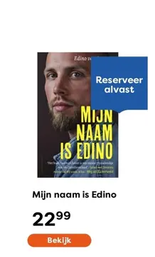 Aanbieding: Mijn naam is Edino