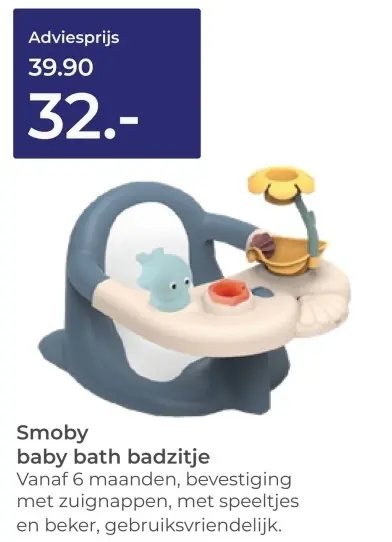 Aanbieding: baby bath badzitje