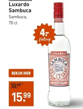 Aanbieding: Sambuca