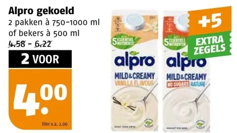Aanbieding: Alpro gekoeld