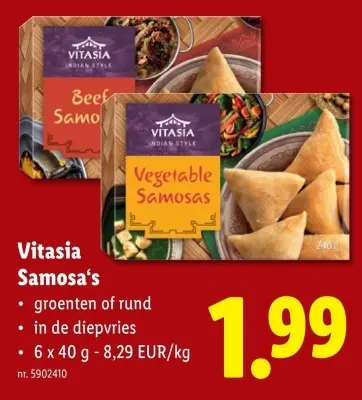 Promotie: Samosa's
