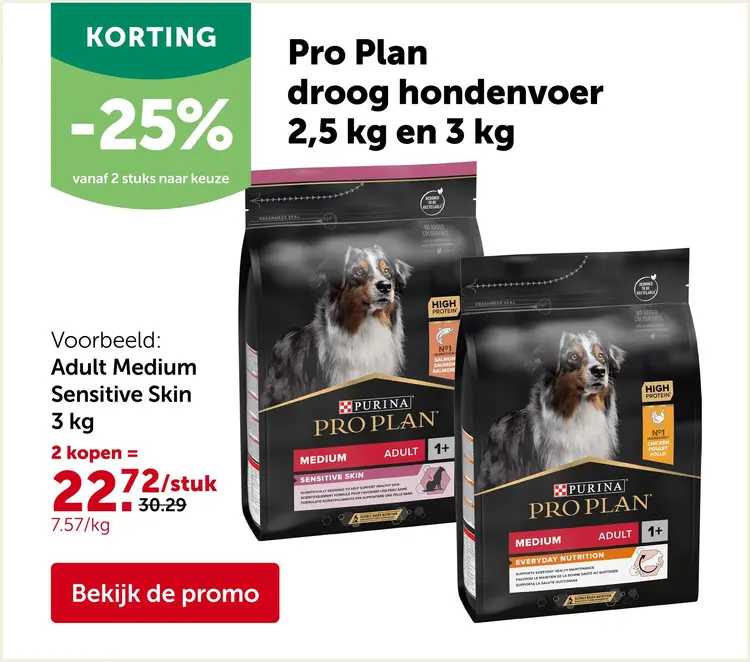 Promotie: droog hondenvoer