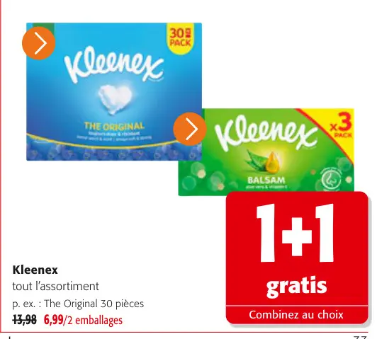 Offre: Kleenex
