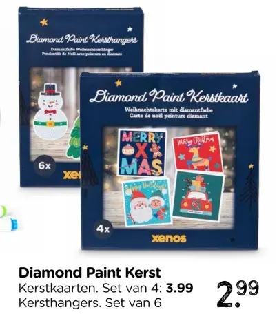 Aanbieding: Diamond Paint Kerst