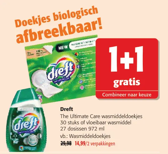 Promotie: The Ultimate Care wasmiddeldoekjes