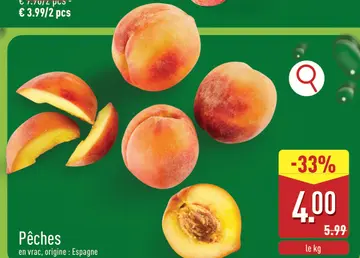 Offre: Pêches
