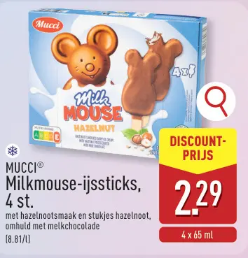 Promotie: Milkmouse-ijssticks
