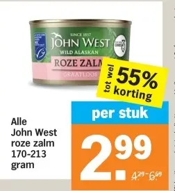 Aanbieding: Alle John West