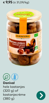 Aanbieding: Marrons entiers Kastanjes gehele Au naturel