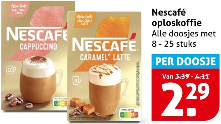 Aanbieding: Oploskoffie