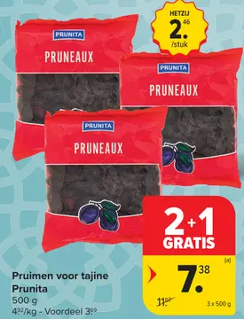 Aanbieding: Pruimen voor tajine