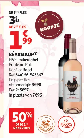 Promotie: Poule au Pot Béarn AOP Rosé of Rood