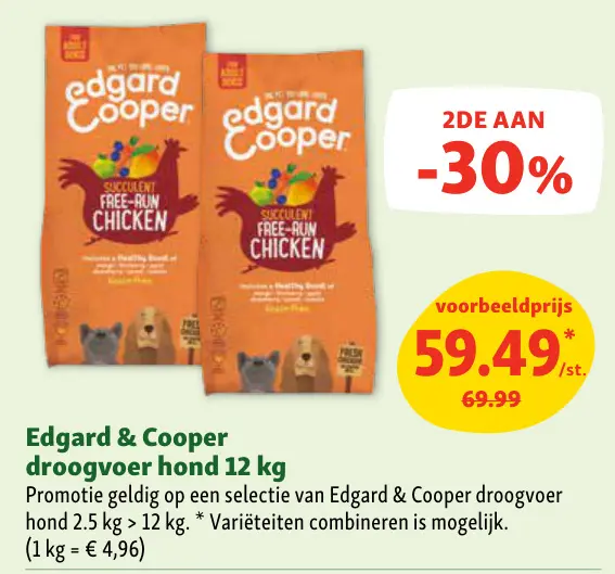 Aanbieding: droogvoer hond