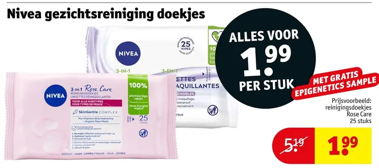 Aanbieding: Gezichtsreiniging doekjes