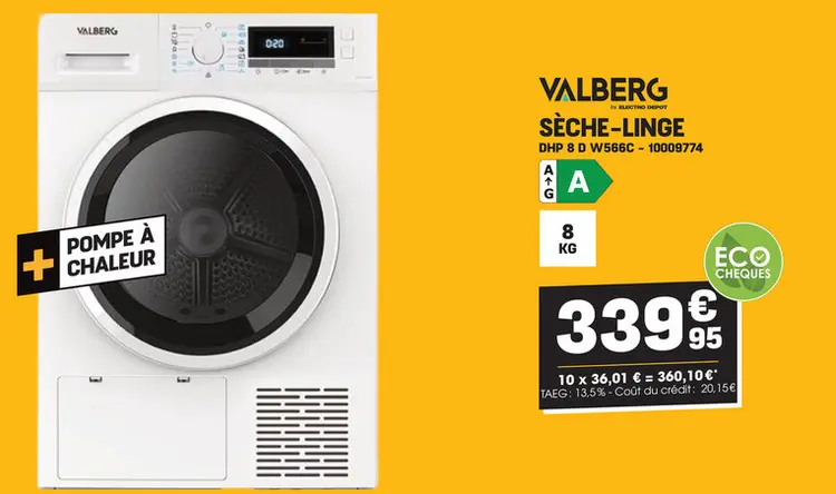 Offre: Sèche-linge