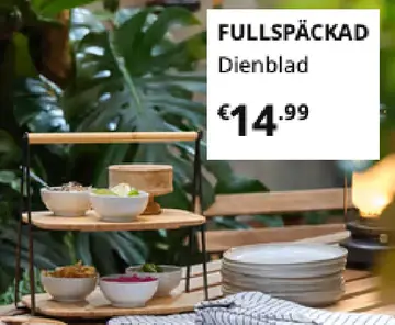 Aanbieding: FULLSPACKAD Dienblad