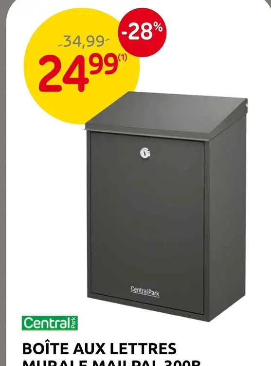 Offre: Boîte aux lettres