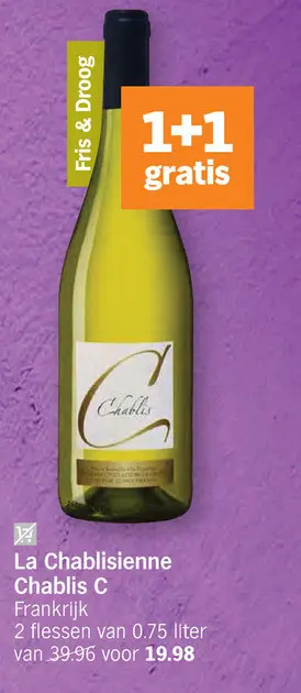 Promotie: Chablisienne Chablis C