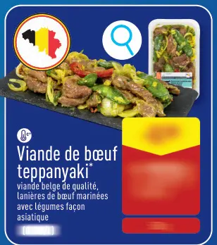Offre: Viande de bœuf teppanyaki