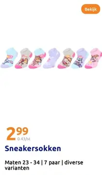 Aanbieding: Sneakersokken