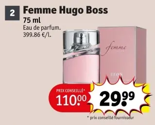 Offre: Femme Hugo Boss
