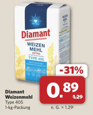 Aanbieding: Weizenmehl