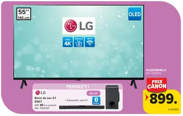 Offre: TV OLED55B4ELA