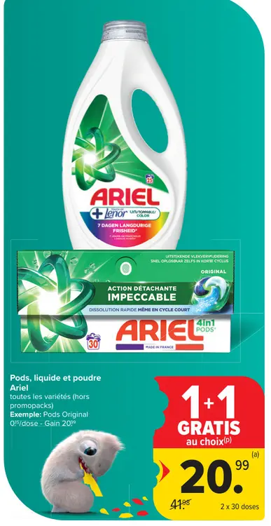 Offre: Pods, liquide et poudre