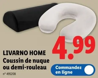 Offre: Coussin de nuque ou demi-rouleau