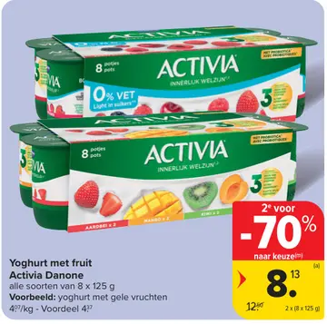 Aanbieding: Yoghurt met fruit
