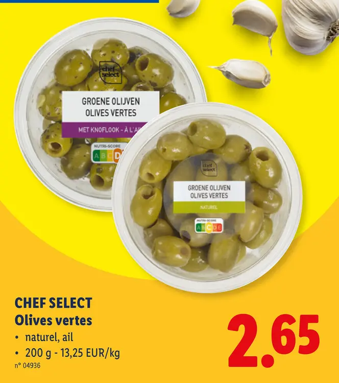 Offre: Olives vertes