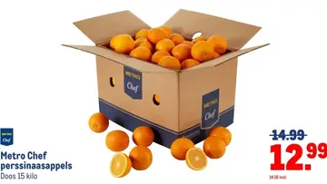 Aanbieding: Metro Chef perssinaasappels