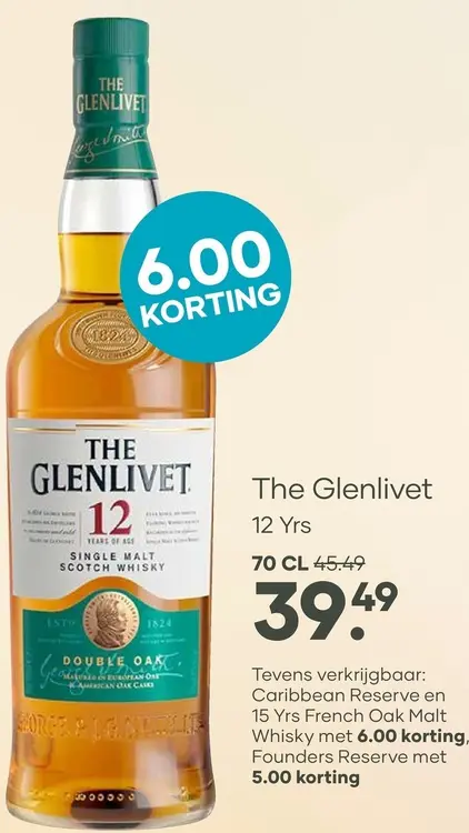 Aanbieding: 12 Yrs Single Malt Scotch Whisky