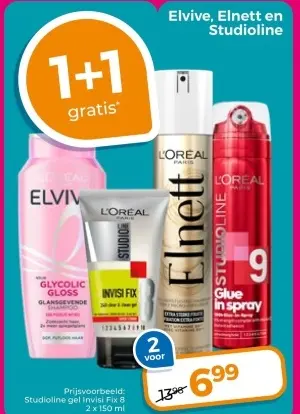 Aanbieding: Elvive, Elnett en Studioline