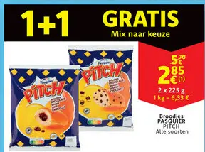 Aanbieding: Broodjes PITCH