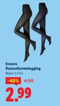 Aanbieding: Damesthemolegging