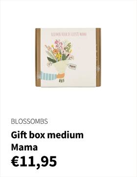 Aanbieding: BLOSSOMBS Gift box medium - Mama - Boeket