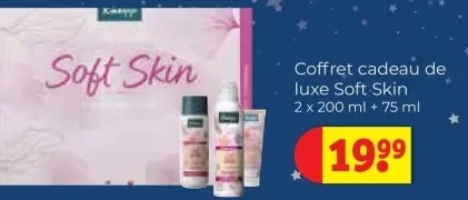 Offre: Coffret cadeau de luxe Soft Skin