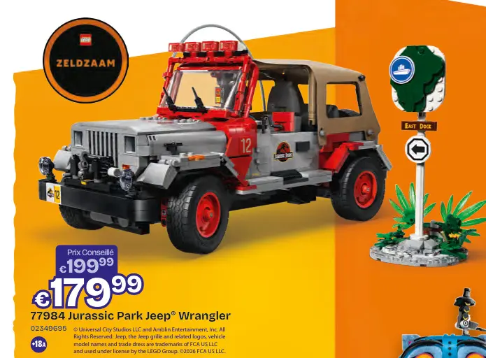 Offre: Jurassic Park Jeep® Wrangler