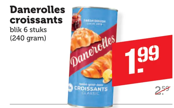 Aanbieding: croissants