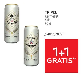 Promotie: Tripel Karmeliet