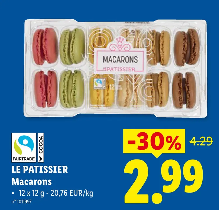 Offre: Macarons