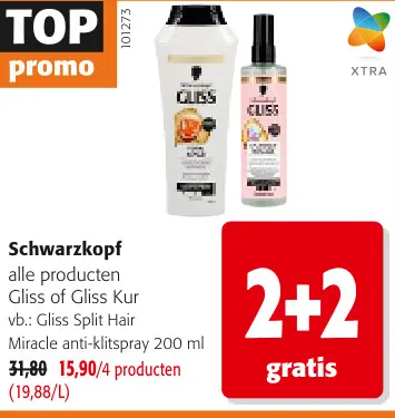 Promotie: Gliss of Gliss Kur vb.: Gliss Split Hair