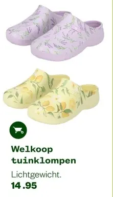 Aanbieding: Welkoop tuinklompen